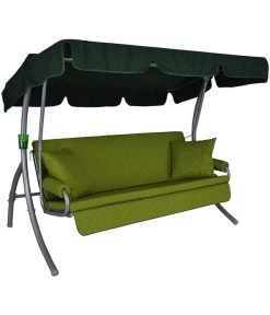 Angerer Hollywoodschaukel Trend Joy Apfelgrün, 3-Sitzer