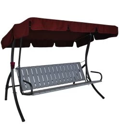 Angerer Hollywoodschaukel Trend Joy Bordeaux, 3-Sitzer 7 Angerer Hollywoodschaukel Trend Joy Bordeaux, 3-Sitzer -Garten Im Freien 1690254 WE FS 003 TrendJoyHollywoodschaukel