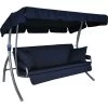 Angerer Hollywoodschaukel Trend Joy Marineblau, 3-Sitzer -Garten Im Freien 1690296 WE FS 001 TrendJoyHollywoodschaukel