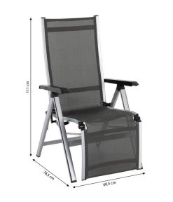 MWH Relaxsessel Elements, Silber -Garten Im Freien 1895481 WE BG 001 ElementsRelaxsesselSilberAnthrazith