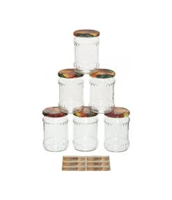 Einkochglas, 550 Ml, 6er-Set 7 Einkochglas, 550 Ml, 6er-Set -Garten Im Freien 206151 BildD 001 EinkochglasVonDehnerEinkochglas550Ml6Stk
