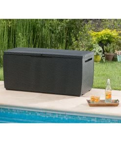 Keter Aufbewahrungsbox Capri, 305 Liter, Ca. B123/H57/T53,5 Cm -Garten Im Freien 2190700 WE MO 002 KeterAufbewahrungsbox