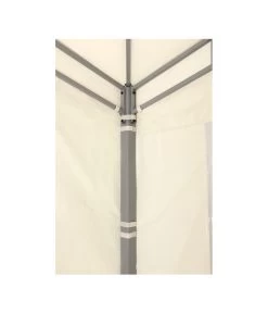 Tepro Seitenteilset Für Gartenpavillon Marabo -Garten Im Freien 2191120 WE DE 001 SeitenteilsetMaraboBeige