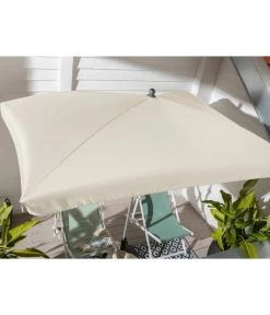 Dehner Sonnenschirm Keros, Rechteckig, Ca. B255/T170 Cm 16 Dehner Sonnenschirm Keros, Rechteckig, Ca. B255/T170 Cm -Garten Im Freien 2408060 WE MO 003 DehnerSchirmKerosCremeNeu