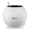 LECHUZA® PURO Color, All-in-One-Set, Rund, Ca. Ø20 Cm -Garten Im Freien 2418622 WE FS 001 PuroColor20Weiss