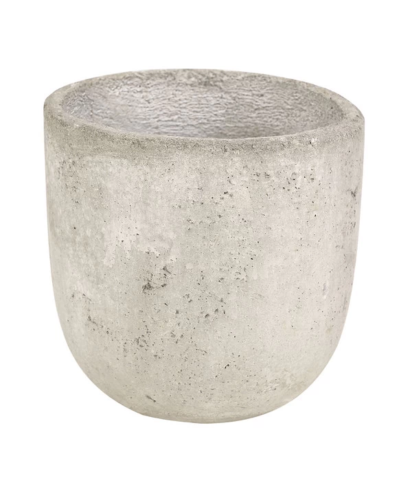 Dehner Beton-Übertopf Jimmy, Rund, Hellgrau 3 Dehner Beton-Übertopf Jimmy, Rund, Hellgrau