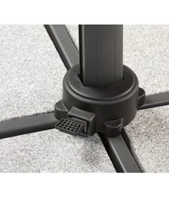 Schneider Ampelschirm Rhodos Twist, Quadratisch, Ca. B300/T300 Cm -Garten Im Freien 2451953 WE DE 002 RhodosTwistBordeaux