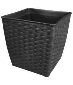 Polyrattan-Topf Madrid, Quadratisch