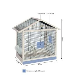 Skyline Vogelkäfig Antonia -Garten Im Freien 2879559 WE BG 001 Antoniaschwarzweiss