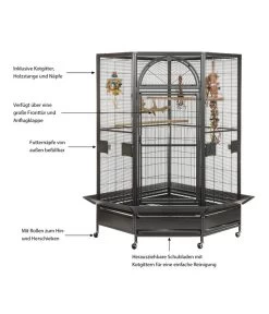 Montana Vogelvoliere Denver II, Antik 14 Montana Vogelvoliere Denver II, Antik -Garten Im Freien 3039435 WE IG 003 VoliereDenver2Antik