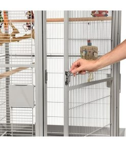 Montana Vogelvoliere Denver II, Platinum 17 Montana Vogelvoliere Denver II, Platinum -Garten Im Freien 3039476 WE DE 002 NEUPPVoliereDenver2Platinum