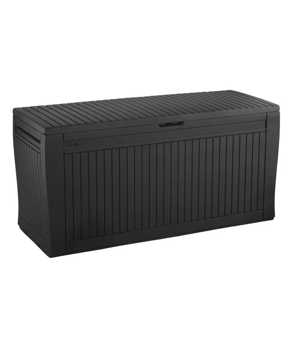 Keter Aufbewahrungsbox Comfy, 270 Liter, Ca. B116,7/H57/T44,7 Cm 3 Keter Aufbewahrungsbox Comfy, 270 Liter, Ca. B116,7/H57/T44,7 Cm