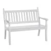 Blome Bank Hohenzollern, 2-Sitzer -Garten Im Freien 316638 WE FS 001 KunststoffbankHohenzollernweiss