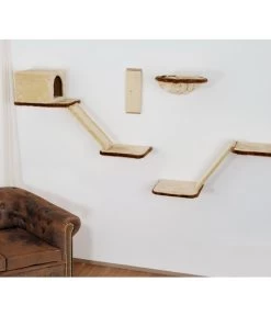 Silvio Design Katzen-Kletterwand, 8-teilig