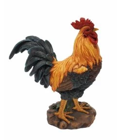 Dehner Polyresin-Hahn, 31 X 15 X 36 Cm