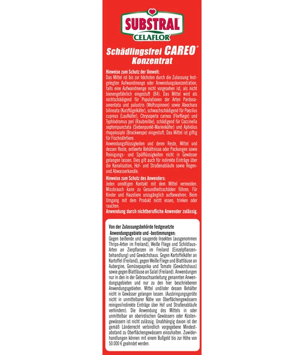 Substral® Celaflor® Schädlingsfrei Careo® Für Gemüse, 250 Ml 5 Substral® Celaflor® Schädlingsfrei Careo® Für Gemüse, 250 Ml – Bild 3