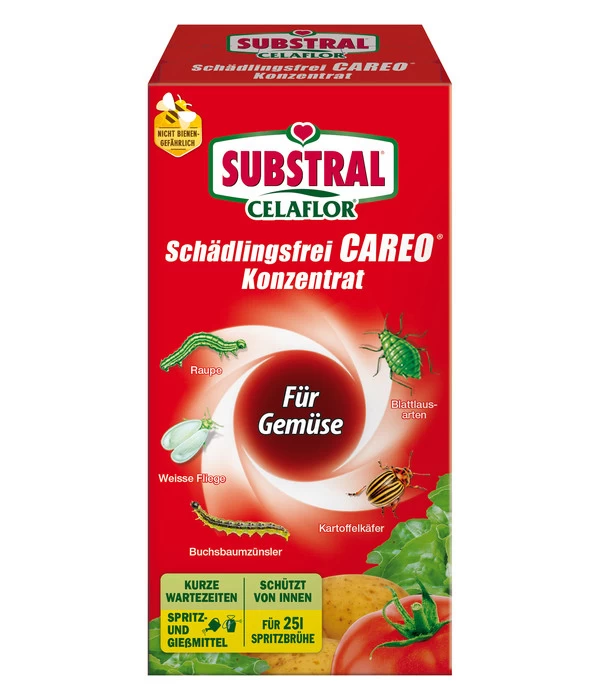 Substral® Celaflor® Schädlingsfrei Careo® Für Gemüse, 250 Ml 3 Substral® Celaflor® Schädlingsfrei Careo® Für Gemüse, 250 Ml