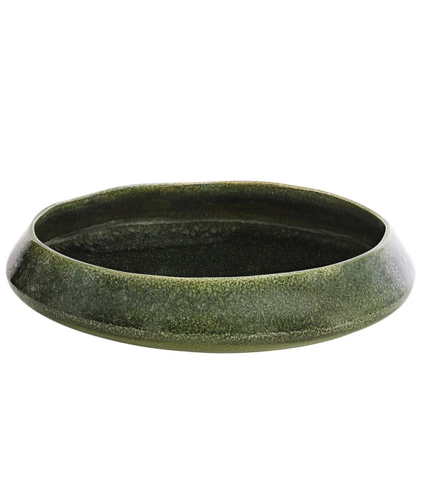 Dehner Keramik-Schale Linn, Rund, Dunkelgrün, Ca. Ø34 Cm 3 Dehner Keramik-Schale Linn, Rund, Dunkelgrün, Ca. Ø34 Cm