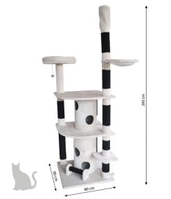 Dehner Kratzbaum Rufus 7 Dehner Kratzbaum Rufus -Garten Im Freien 4150496 WE BG 001 DehnerMarkenqualitaetDeckenkratzbaumRufus80x80x240 260cm