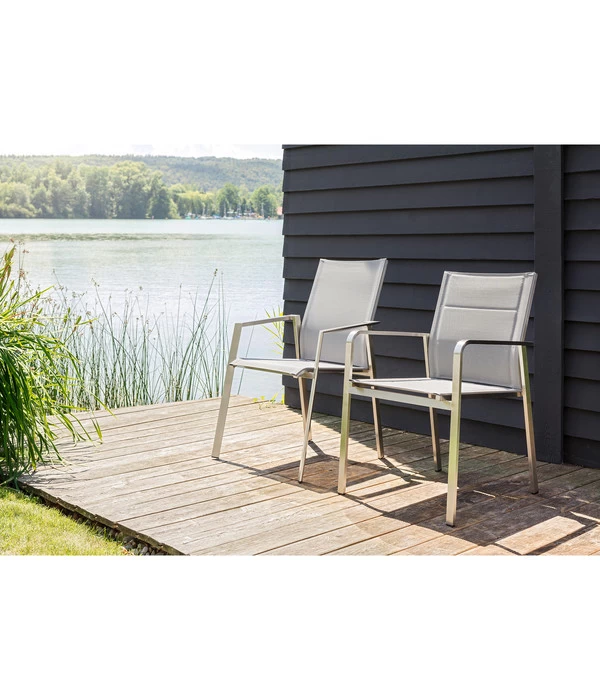 Dehner Stapelstuhl Nantes Elegance 5 Dehner Stapelstuhl Nantes Elegance – Bild 3