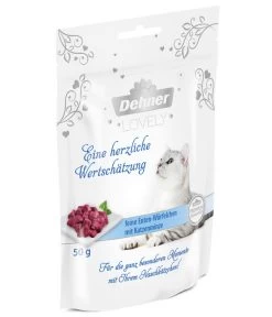 Dehner Premium Lovely Katzensnack Eine Herzliche Wertschätzung, 50 G