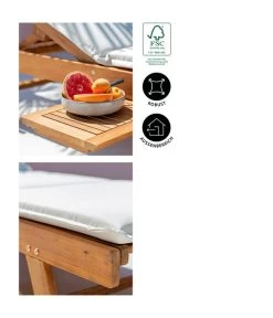 Dehner Rollliege Ravenna, Ca. B70/H89/T200 Cm 21 Dehner Rollliege Ravenna, Ca. B70/H89/T200 Cm -Garten Im Freien 4407086 WE IG 002 RollliegeRavenna