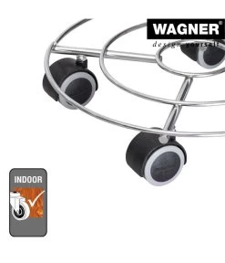 Wagner Pflanzroller, Verchromt -Garten Im Freien 4426193 WE DE 002 PflRollerMultiDraht