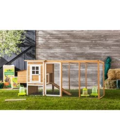 Dehner Hühnerstall Happy Farm Chicken House, Ca. B247/H103/T75 Cm -Garten Im Freien 4440749 WE D 0010 DehnerHuehnerstallChickenHouseHellbraun