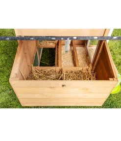 Dehner Hühnerstall Happy Farm Chicken House, Ca. B247/H103/T75 Cm -Garten Im Freien 4440749 WE D 001 DehnerHuehnerstallChickenHouseHellbraun