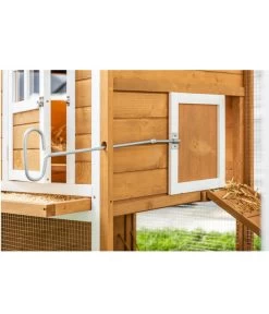 Dehner Hühnerstall Happy Farm Chicken House, Ca. B247/H103/T75 Cm -Garten Im Freien 4440749 WE D 002 DehnerHuehnerstallChickenHouseHellbraun