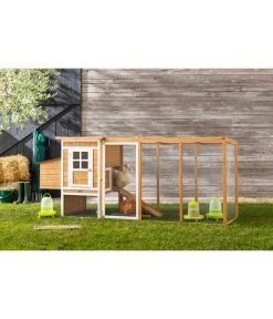 Dehner Hühnerstall Happy Farm Chicken House, Ca. B247/H103/T75 Cm -Garten Im Freien 4440749 WE D 009 DehnerHuehnerstallChickenHouseHellbraun