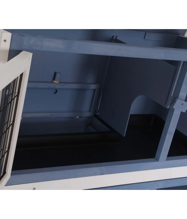 Dehner Kaninchenstall Original Mit Wärmedämmung, Ca. B114/H116/T57 Cm 12 Dehner Kaninchenstall Original Mit Wärmedämmung, Ca. B114/H116/T57 Cm – Bild 10