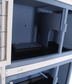 Dehner Kaninchenstall Original Mit Wärmedämmung, Ca. B114/H116/T57 Cm 25 Dehner Kaninchenstall Original Mit Wärmedämmung, Ca. B114/H116/T57 Cm -Garten Im Freien 4440830 WE DE 002 DehnerMarkenqualitaetKaninchenstallIsoliertBlau