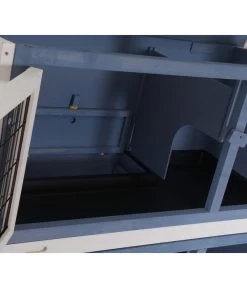 Dehner Kaninchenstall Original Mit Wärmedämmung, Ca. B114/H116/T57 Cm 20 Dehner Kaninchenstall Original Mit Wärmedämmung, Ca. B114/H116/T57 Cm -Garten Im Freien 4440830 WE D 001 DehnerMarkenqualitaetKaninchenstallIsoliertBlau