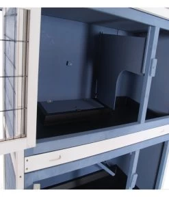 Dehner Kaninchenstall Original Mit Wärmedämmung, Ca. B114/H116/T57 Cm 21 Dehner Kaninchenstall Original Mit Wärmedämmung, Ca. B114/H116/T57 Cm -Garten Im Freien 4440830 WE D 002 DehnerMarkenqualitaetKaninchenstallIsoliertBlau