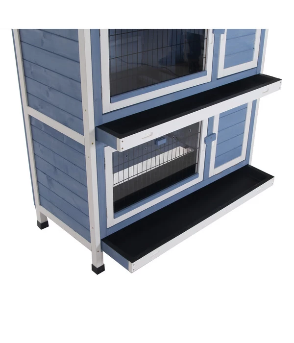 Dehner Kaninchenstall Original Mit Wärmedämmung, Ca. B114/H116/T57 Cm 10 Dehner Kaninchenstall Original Mit Wärmedämmung, Ca. B114/H116/T57 Cm – Bild 8