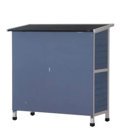 Dehner Kaninchenstall Original Mit Wärmedämmung, Ca. B114/H116/T57 Cm 17 Dehner Kaninchenstall Original Mit Wärmedämmung, Ca. B114/H116/T57 Cm -Garten Im Freien 4440830 WE FS 004 DehnerMarkenqualitaetKaninchenstallIsoliertBlau