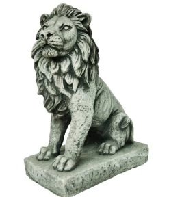 Denscho Stein-Löwe, 35 Cm, Links Schauend