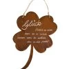 Badeko Metall-Kleeblatt Glück, B47/H30 Cm 2 Badeko Metall-Kleeblatt Glück, B47/H30 Cm -Garten Im Freien 4498531 WE FS 001 MetallKleeblattSchildGlueck