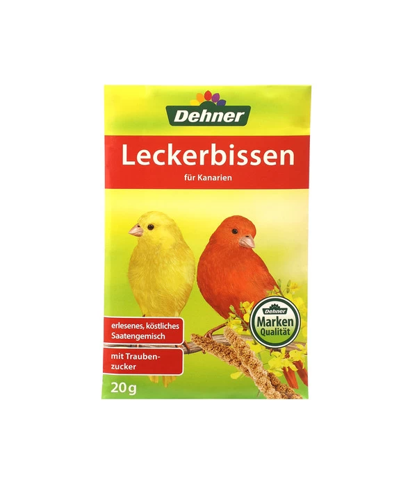 Dehner Leckerbissen Für Kanarien, 20 G 3 Dehner Leckerbissen Für Kanarien, 20 G
