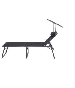 Siena Garden Campingliege Premium, Anthrazit, Ca. B69/H43/T200 Cm -Garten Im Freien 6603047 WE FS 002 SienaGardenCampingliegePremiumAnthrazit