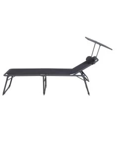 Siena Garden Campingliege Premium, Anthrazit, Ca. B69/H43/T200 Cm -Garten Im Freien 6603047 WE FS 003 SienaGardenCampingliegePremiumAnthrazit