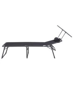 Siena Garden Campingliege Premium, Anthrazit, Ca. B69/H43/T200 Cm -Garten Im Freien 6603047 WE FS 004 SienaGardenCampingliegePremiumAnthrazit