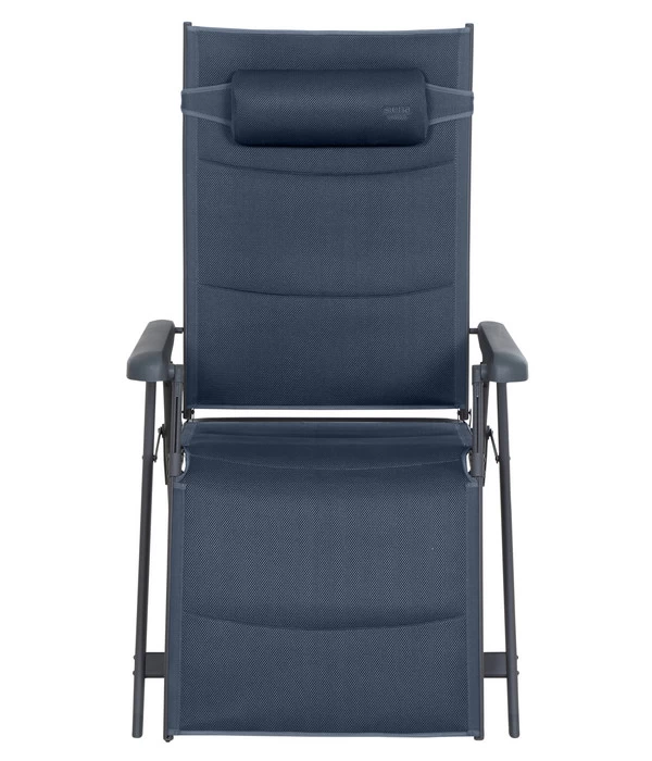 Siena Garden Camping Relaxstuhl Premium, Blau 4 Siena Garden Camping Relaxstuhl Premium, Blau – Bild 2
