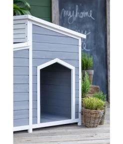 Dehner Lieblinge Hundehütte Balu, Ca. B128/H91/T88,5 Cm 15 Dehner Lieblinge Hundehütte Balu, Ca. B128/H91/T88,5 Cm -Garten Im Freien 6607295 WE DE 002 DehnerLieblingeHundehausBalu