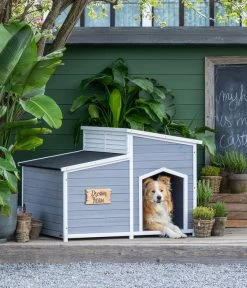 Dehner Lieblinge Hundehütte Balu, Ca. B128/H91/T88,5 Cm 11 Dehner Lieblinge Hundehütte Balu, Ca. B128/H91/T88,5 Cm -Garten Im Freien 6607295 WE MO 002 DehnerLieblingeHundehuetteBalu