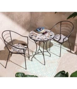 Dehner Mosaiksessel Grazia 15 Dehner Mosaiksessel Grazia -Garten Im Freien 6702302 WE MO 001 GruppeGraziaNeu
