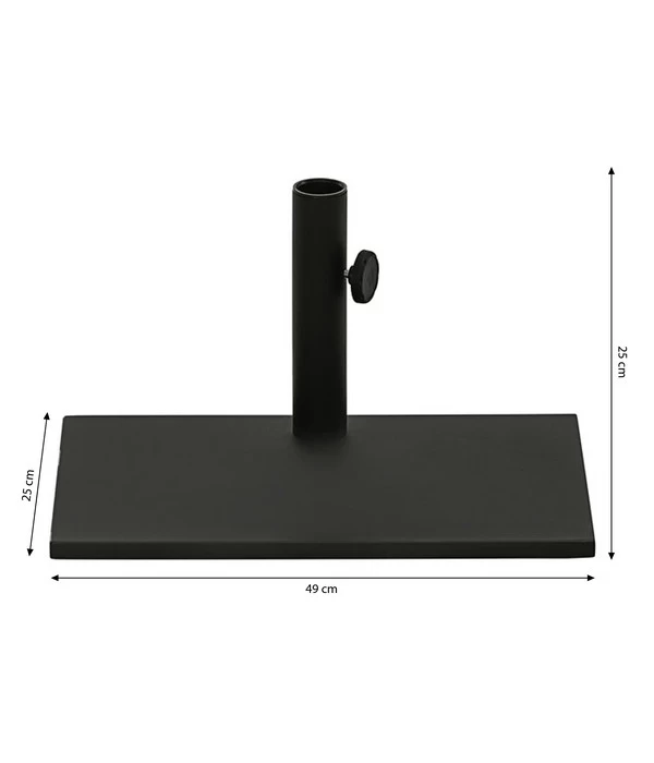 Dehner Balkonschirmständer, 20 Kg 5 Dehner Balkonschirmständer, 20 Kg – Bild 3