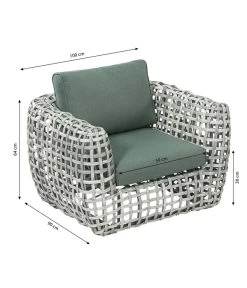 Dehner Flechtlounge Bali, 4-teilig 21 Dehner Flechtlounge Bali, 4-teilig -Garten Im Freien 6705305 6705321 WE BG 001 LoungeBaliSesselFinal