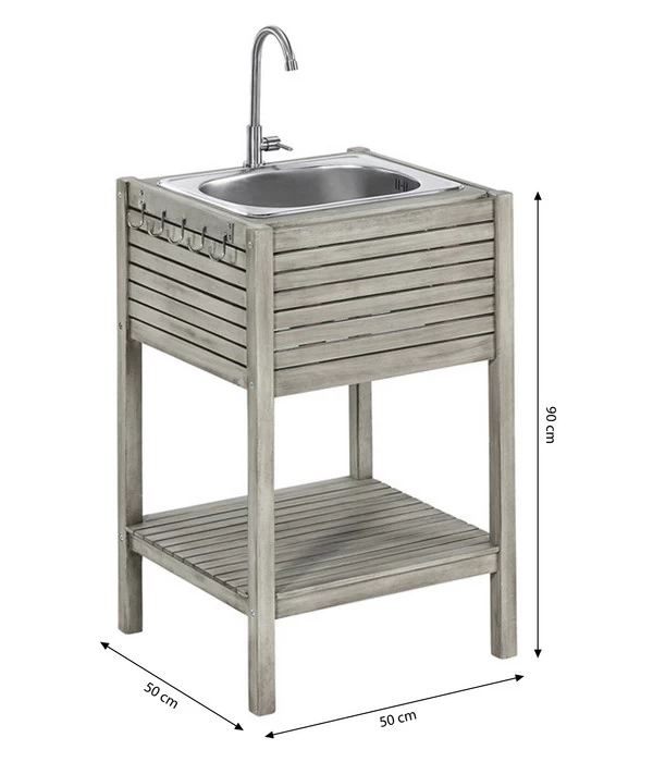 Dehner Spülschrank Southampton, Ca. B50/H90/T50 Cm 9 Dehner Spülschrank Southampton, Ca. B50/H90/T50 Cm – Bild 7